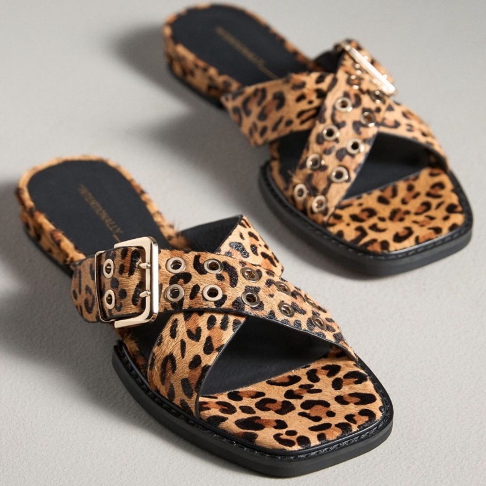 ANTHROPOLOGIE➕NWT Intentionally Blank Clean Buckle Sandals
